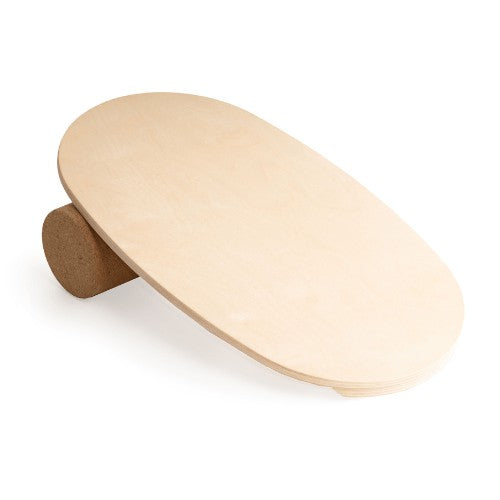 Round Balance Board With Exercise Roll - No Logo